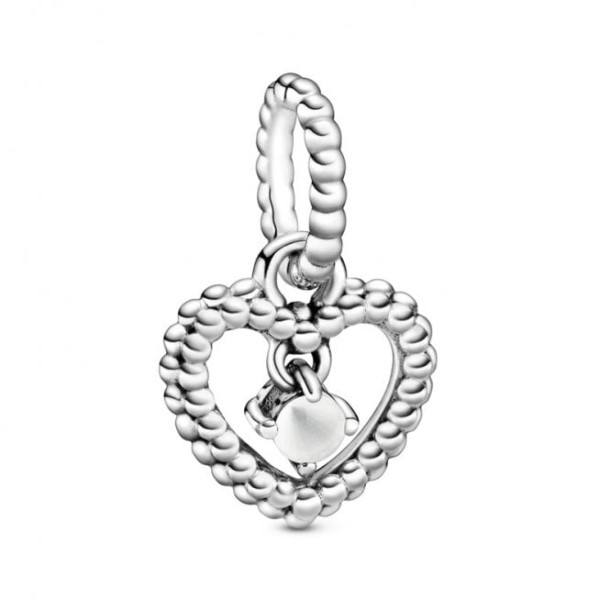 Abril Birthstone Coração Encantos Pandora Portugal