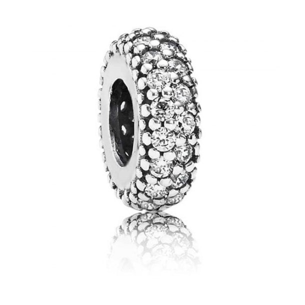 Clear Pave Charm Spacer Pandora Portugal
