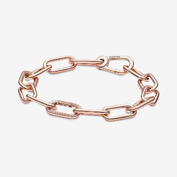 Me Pulseira De Elos De Ouro Rosa Pandora Portugal