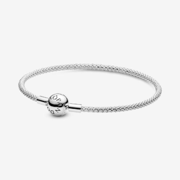 Bracelete De Malha De Marca De Momentos Pandora Portugal