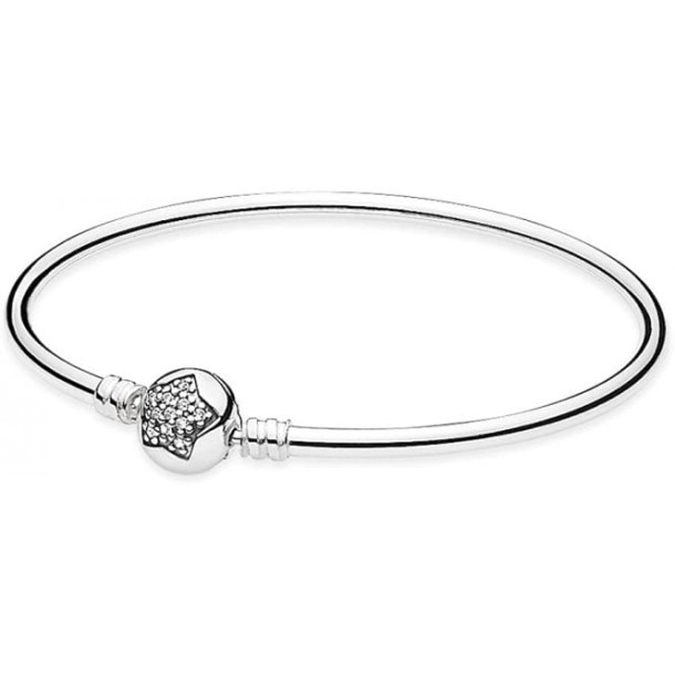 Momentos Estrela Pulseira De Prata Pandora Portugal