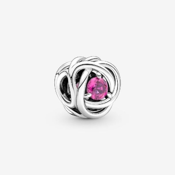 Outubro Birthstone Eternidade Círculo Encantos Pandora Portugal