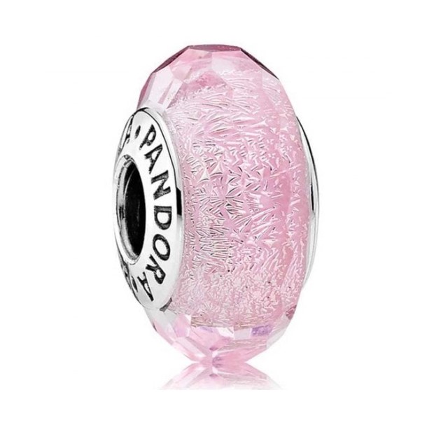 Encantos De Vidro Rosa Brilhante Pandora Portugal
