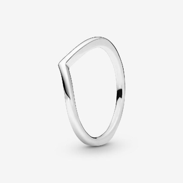 Anel Polido Pandora Portugal Wishbone