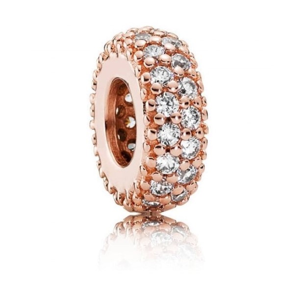 Encantos De Inspiração Rose Pave Pandora Portugal
